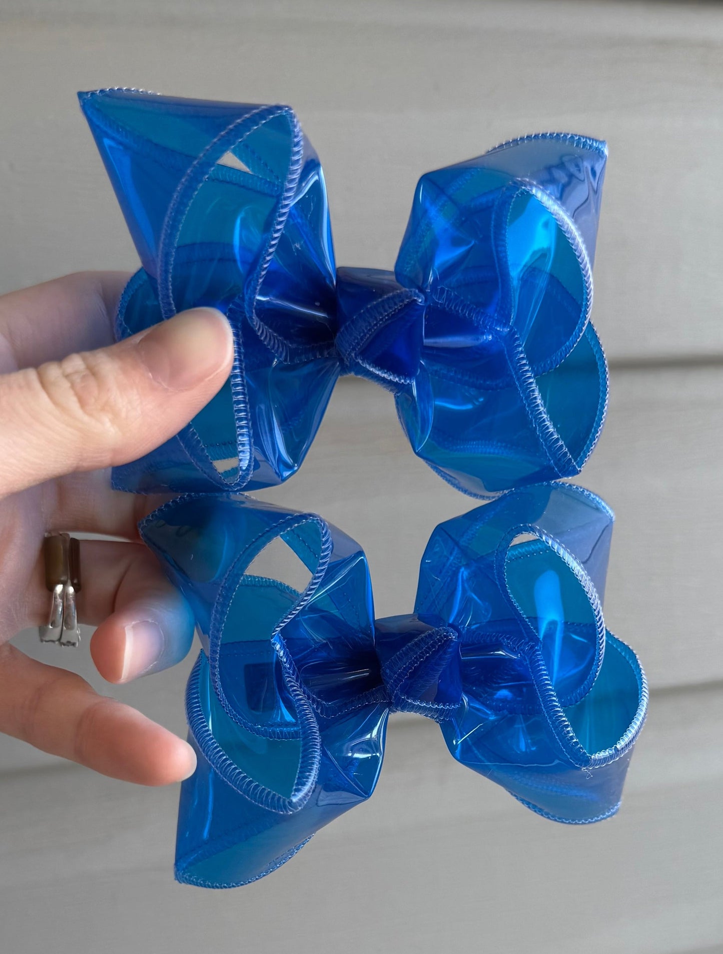 Blue Swim Piggies Lynlee Blair's Bows