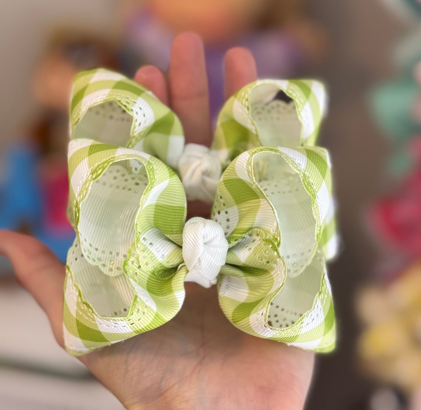 RTS 3.5” Green/White Piggies(One layer)