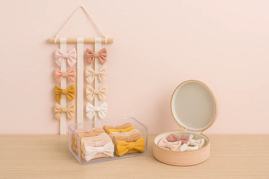 Cute-and-Functional-Ways-to-Store-Bows Lynlee Blair's Bows