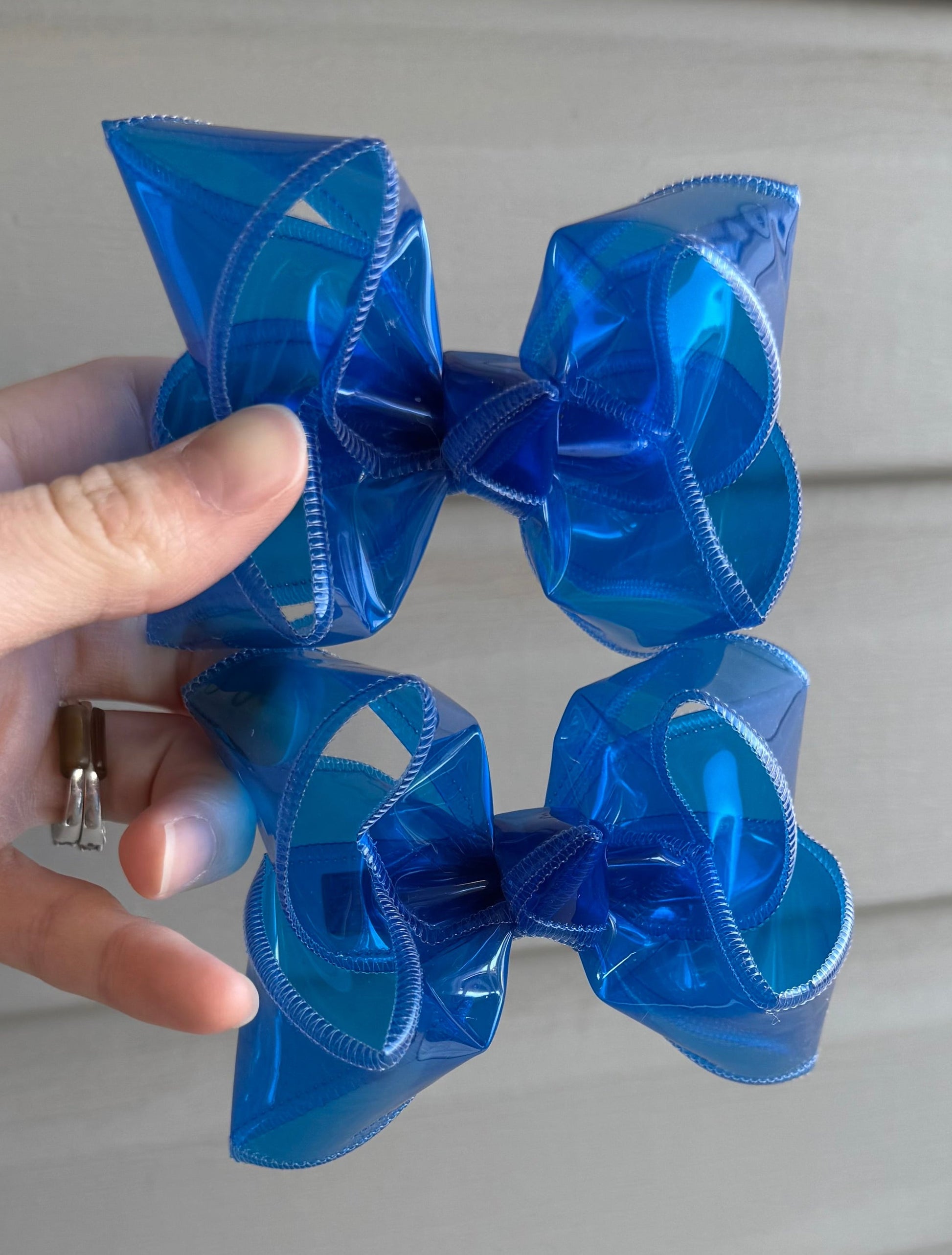 Blue Swim Piggies Lynlee Blair's Bows