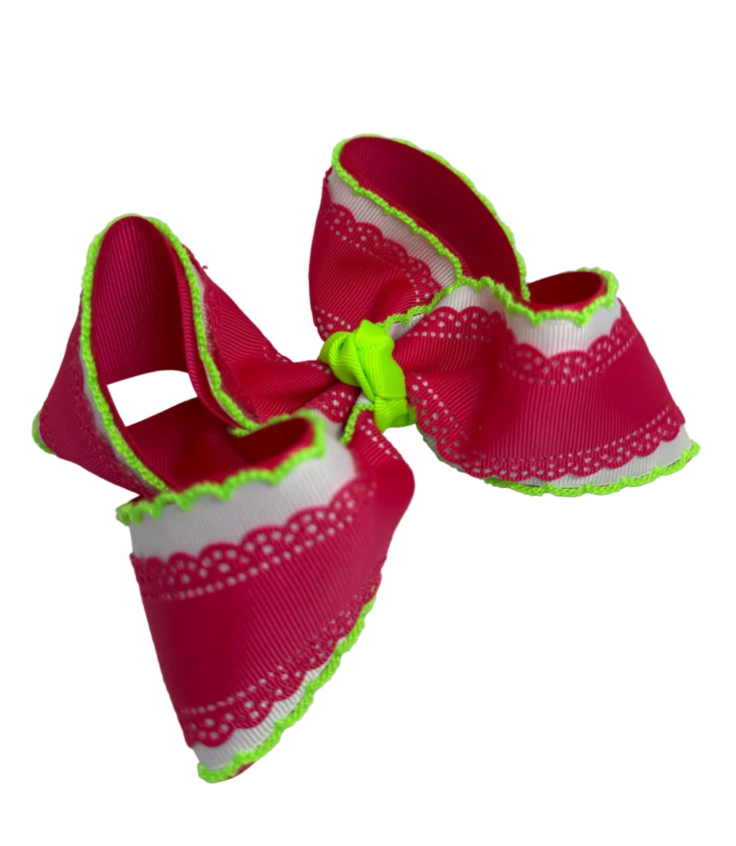 Neon Green & Shocking Pink