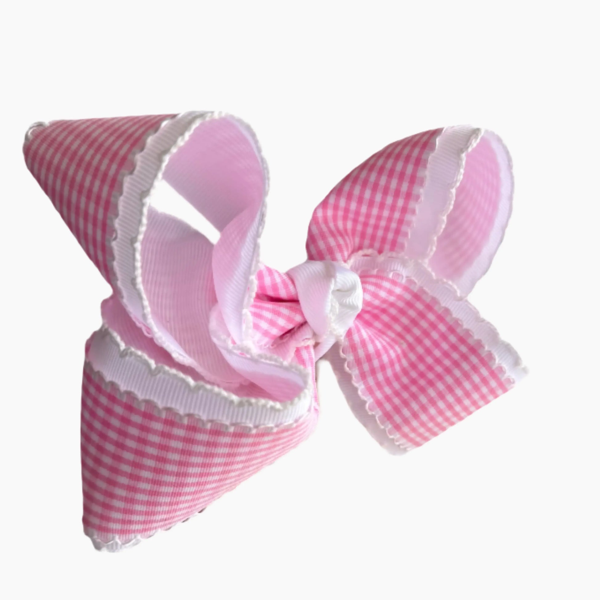 Pink Plaid Moonstitch Lynlee Blair's Bows