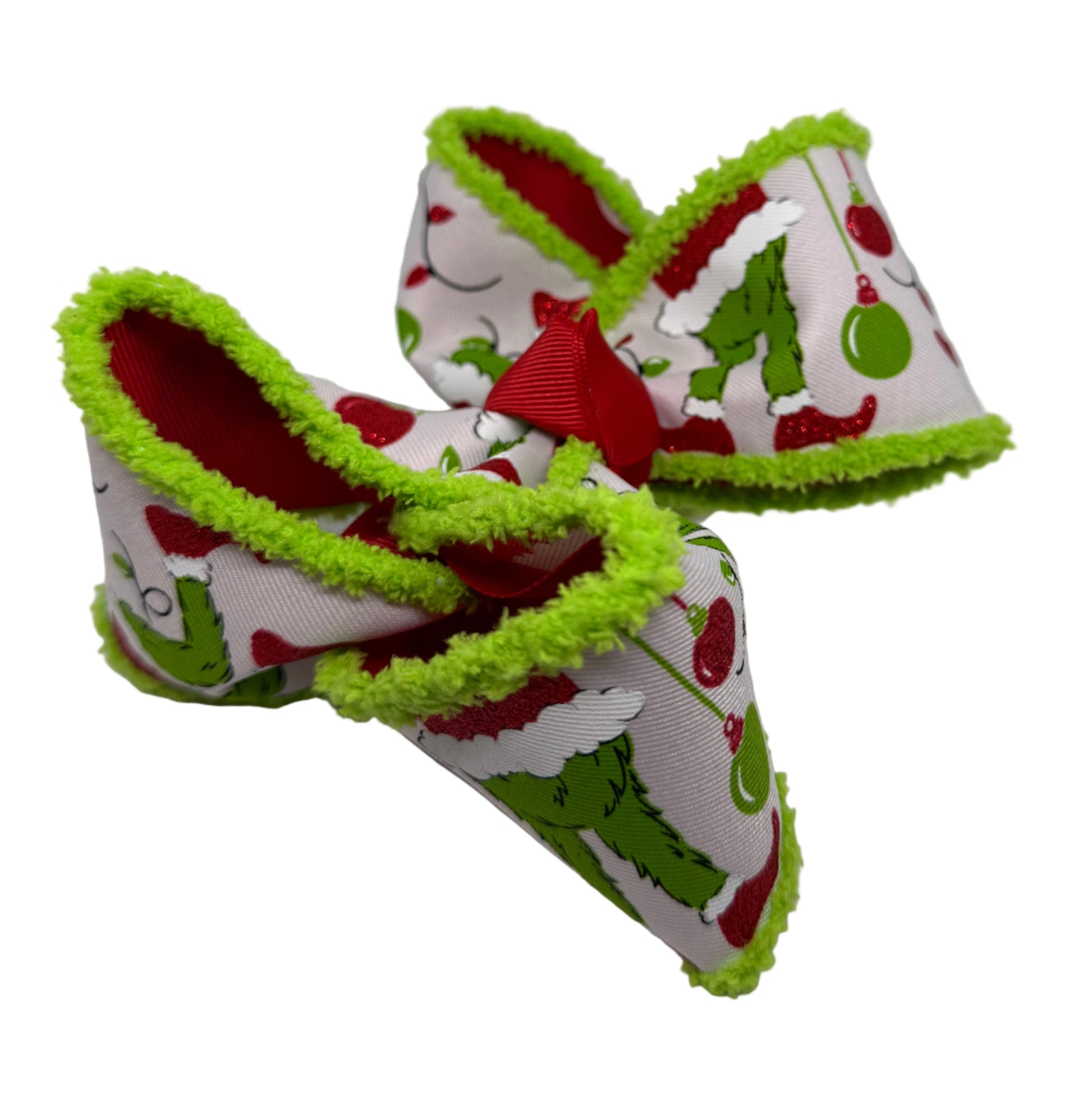 Grinch Bow Lynlee Blair's Bows