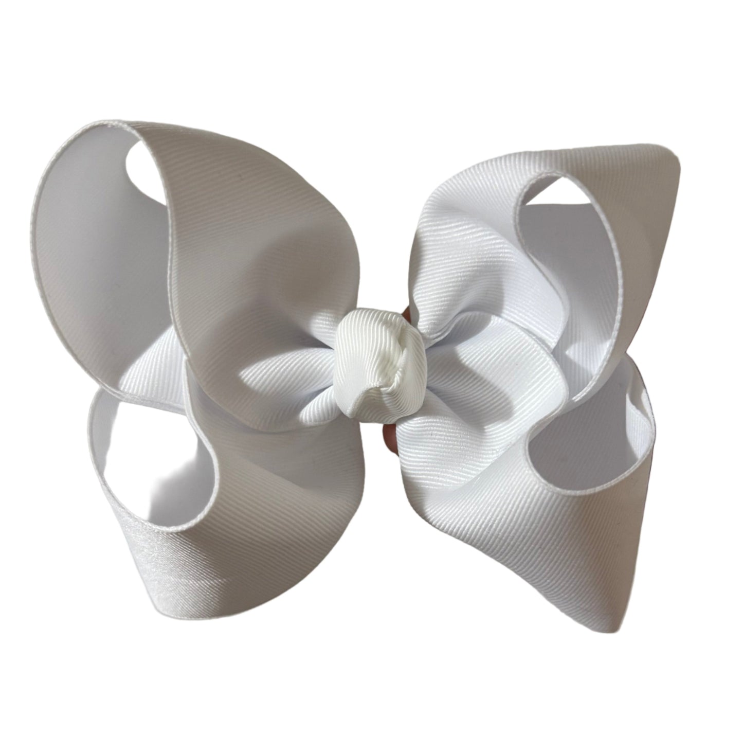 Solid White Bow Lynlee Blair's Bows
