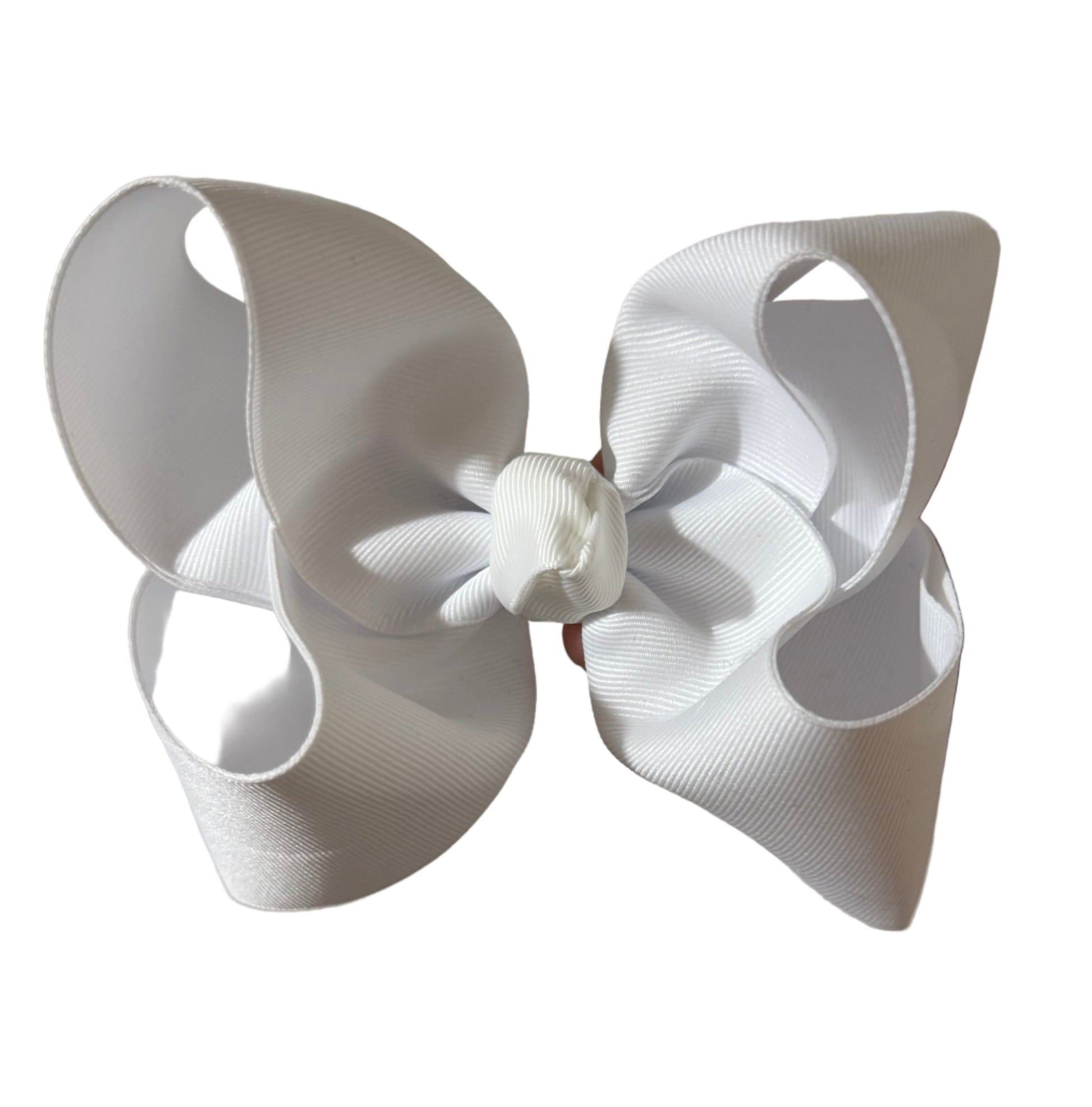 Solid White Bow Lynlee Blair's Bows