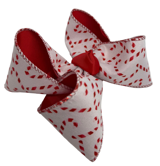 Candy Cane Bow Lynlee Blair's Bows