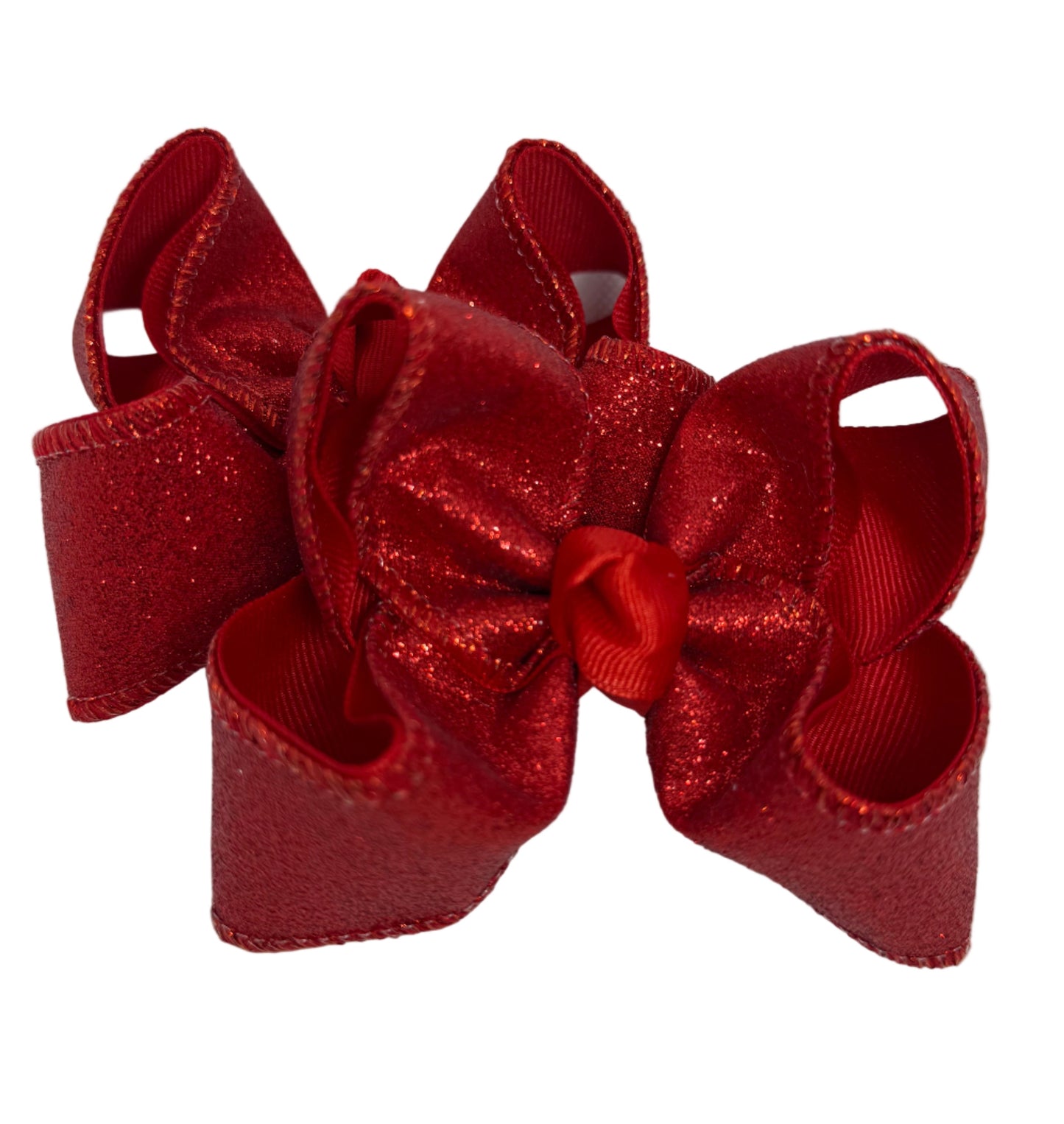 Red Glitter Mini Piggies Lynlee Blair's Bows